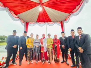 DPRD Morut Tampil Kompak di Upacara HUT ke-80 Republik Indonesia