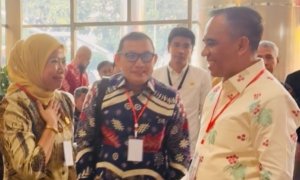 Ketua DPRD Morut Hadiri Rakor Pemberantasan Korupsi dengan KPK