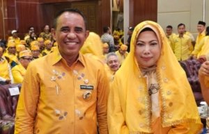 Warda Dg Mamala Apresiasi Kehadiran Gubernur Anwar Hafid di Musda XI Golkar Sulteng
