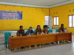 Pemdes Tiwaa Gelar Musdes Bahas RKPDes 2026 dan APBDes Perubahan 2025