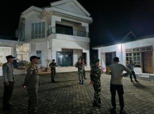 Patroli gabungan TNI Polri dan Pol PP pastikan Morowali Utara aman