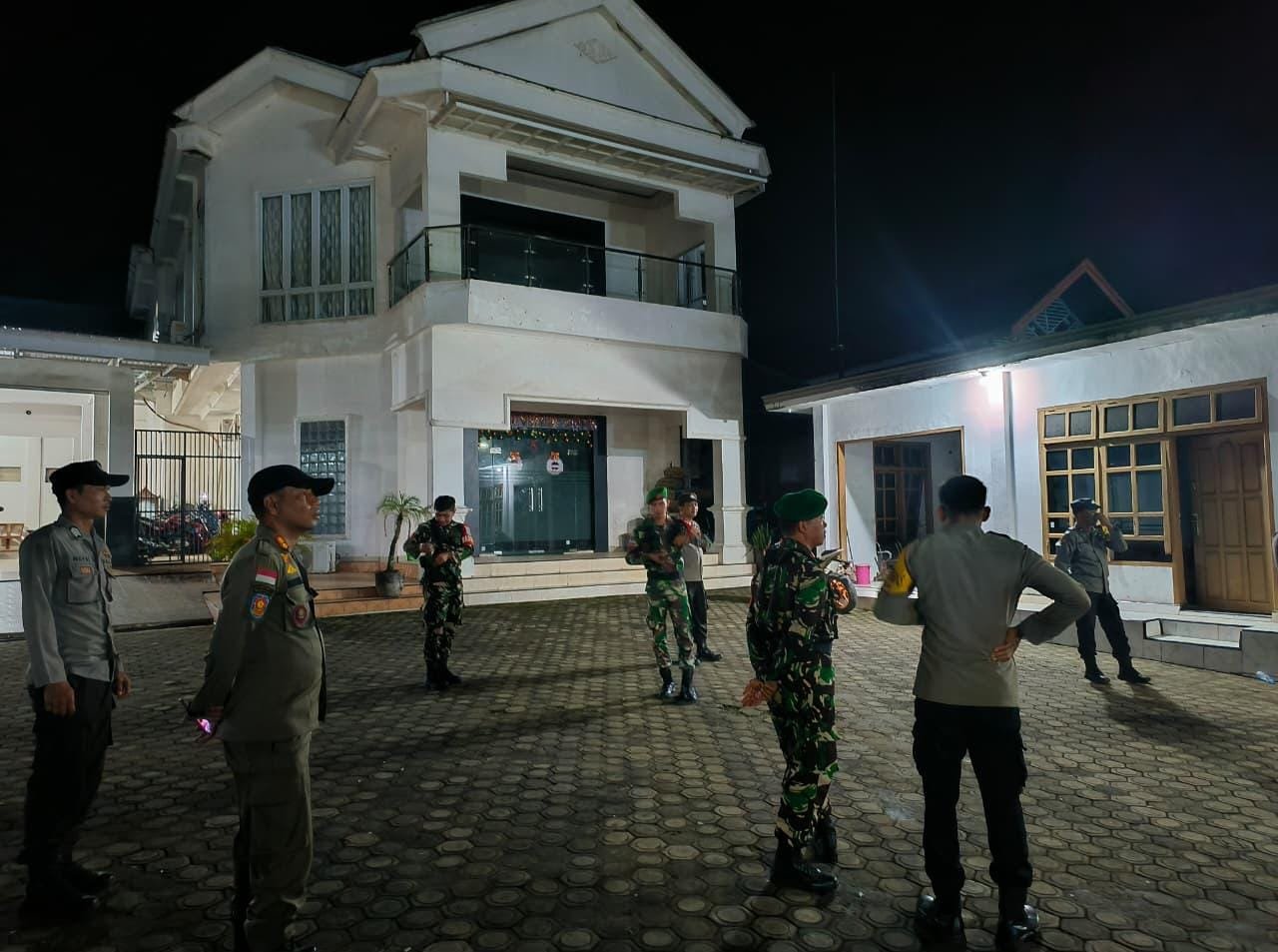 Patroli gabungan TNI Polri dan Pol PP pastikan Morowali Utara aman
