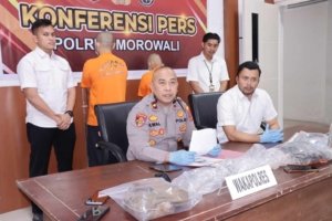 Polres Morowali Tangkap Dua Tersangka Kasus Dugaan Pembunuhan WNA di Desa Topogaro