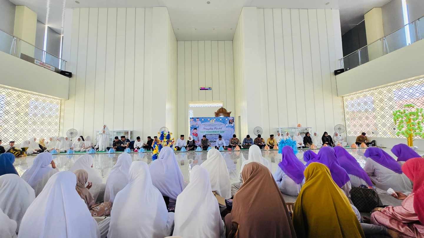 Ketua DPRD Hadiri Peringatan Maulid yang Digelar Wanita Islam Alkhairaat Morut 