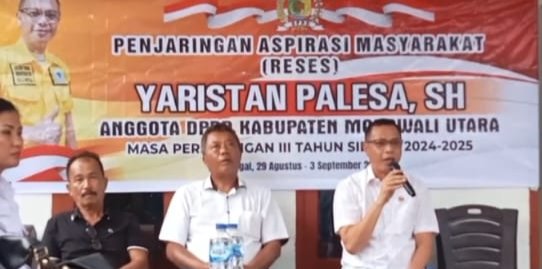 Reses di Desa Tiu, Yaristan Palesa Sampaikan Refleksi Politik