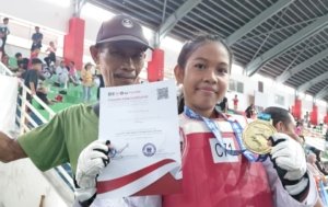 Emas dari Tangan Anak Penyapu Jalan: Kristin Natalia Atlet Taekwondo Asli Mori Harumkan Kota Palu