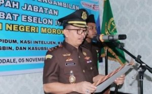 Capaian Kinerja Kejari Morowali Utara di Bawah Kepemimpinan Mahmuddin Sangat Baik