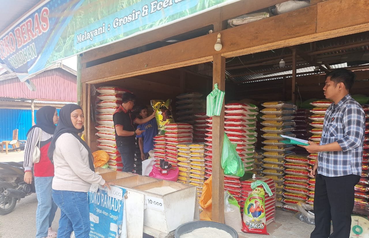 Sidak Pasar Beteleme, Polres Morut Temukan Pedagang Naikkan Harga Diatas Ketentuan