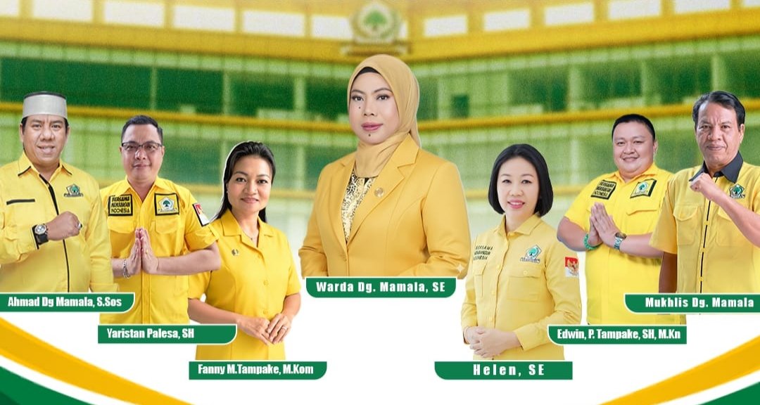 Tidak Ada Keramaian di Ibukota, HUT ke-61 Golkar di Morut Berbagi Langsung di 122 Desa
