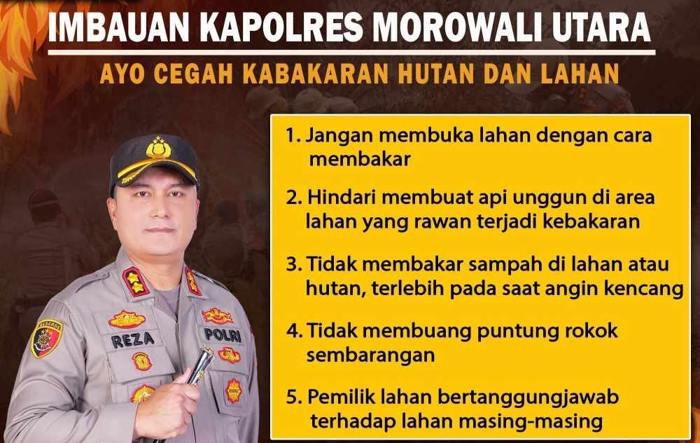 Kapolres Morut Tidak Berani Tindak Tegas Pelaku Pembakaran?
