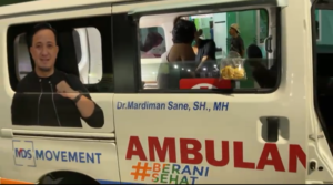 Ambulance MDS Antar Pasien Gangguan Jiwa dari Morowali ke RS Madani Palu, Bukti Pengabdian Tanpa Batas