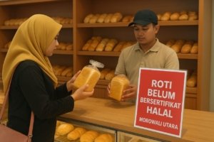 Roti Rumahan di Morut Belum Miliki Sertifikat Halal di Pasarkan ke Toko-toko
