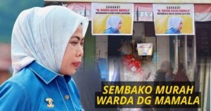 Sembako Murah, Sentuhan Kemanusiaan dan Kepeduliaan Warda Dg Mamala di Jumat Penuh Berkah