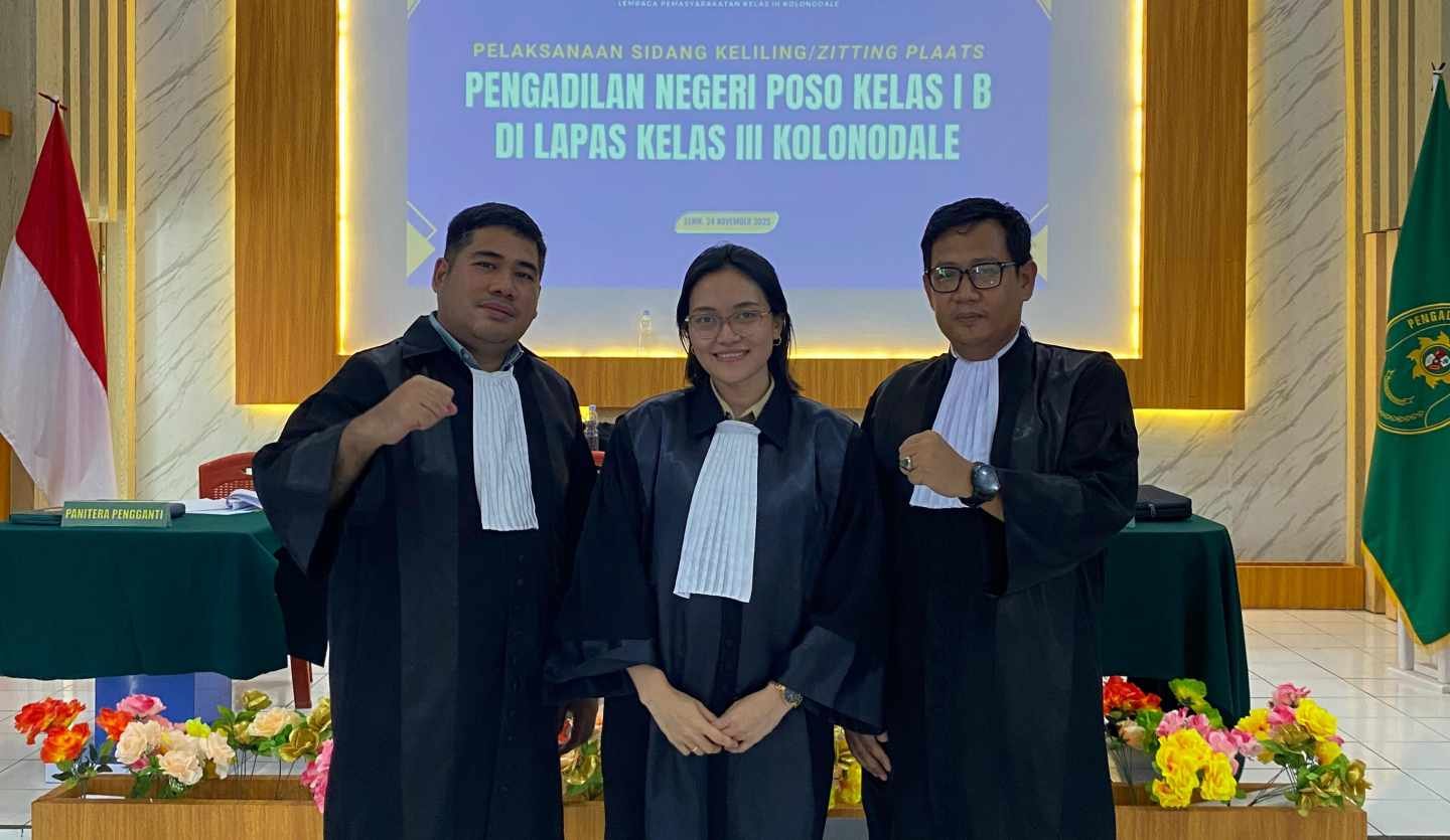 CLC Kembali Hadir Memberikan Bantuan Hukum Pada Sidang Keliling di Lapas Kolonodale