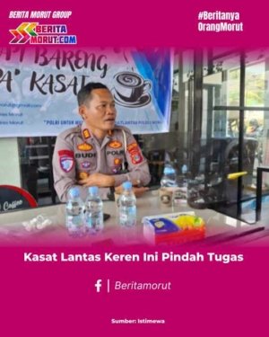Kasat Lantas Keren Ini Pindah Tugas