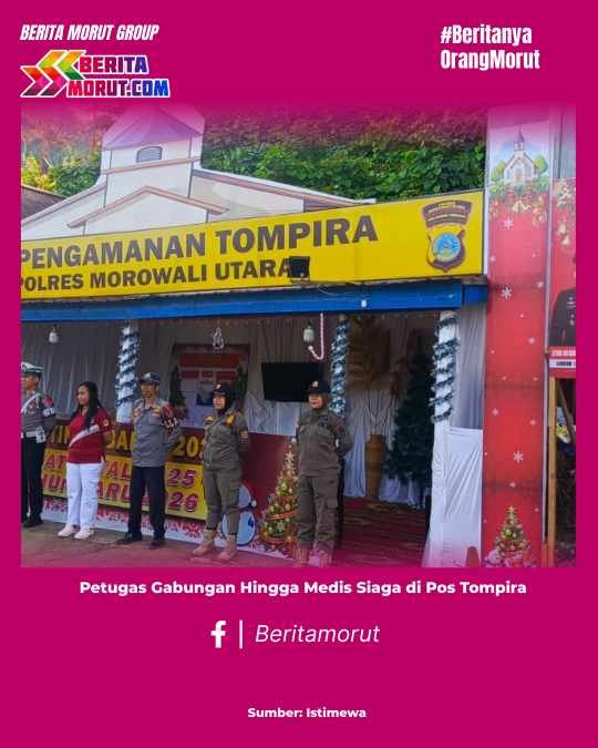 Petugas Gabungan Hingga Medis Siaga di Pos Tompira
