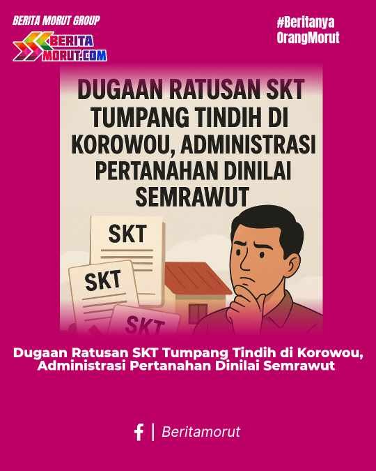 Dugaan Ratusan SKT Tumpang Tindih di Korowou, Administrasi Pertanahan Dinilai Semrawut