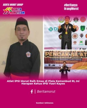 Atlet IPSI Morut Raih Emas di Piala Kemenbud RI, Ini Harapan Ketua IPSI Yusri Kayoa