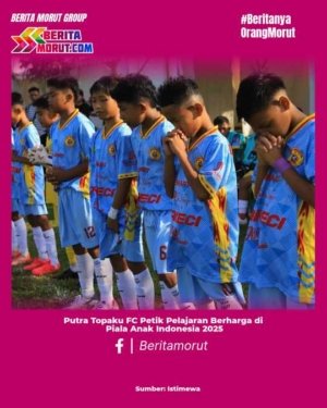 Putra Topaku FC Petik Pelajaran Berharga di Piala Anak Indonesia 2025