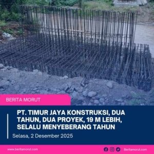 PT. Timur Jaya Konstruksi, Dua Tahun, Dua Proyek, 19 M Lebih, Selalu Menyeberang Tahun