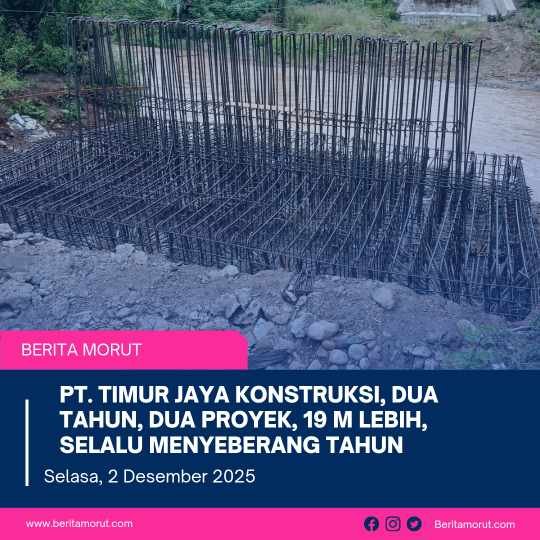 PT. Timur Jaya Konstruksi, Dua Tahun, Dua Proyek, 19 M Lebih, Selalu Menyeberang Tahun