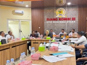 DPRD Morowali Utara Gelar Rapat Kerja Banggar Bahas Terbentuknya Perseroda