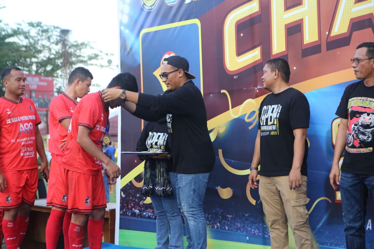 Askab Morowali Utara Sukses Gelar Open Turnamen, Final Berlangsung Meriah