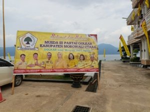 Kolonodale “Menguning” Partai Golkar Morut Siap Gelar Musda Besok