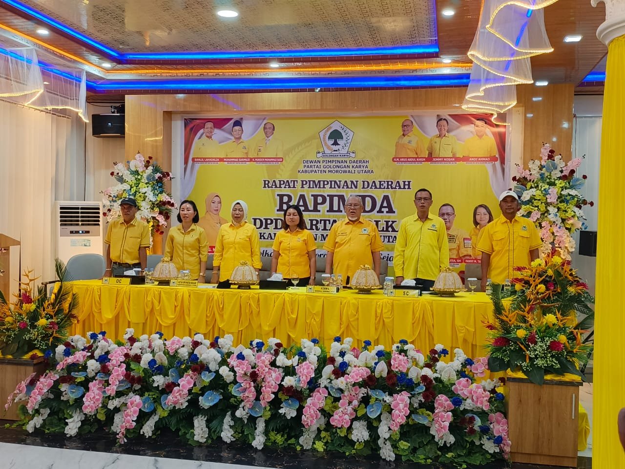 Rapimda Golkar Morut Sepakati Warda Dg Mamala sebagai Calon Ketua DPD II dan Calon Bupati