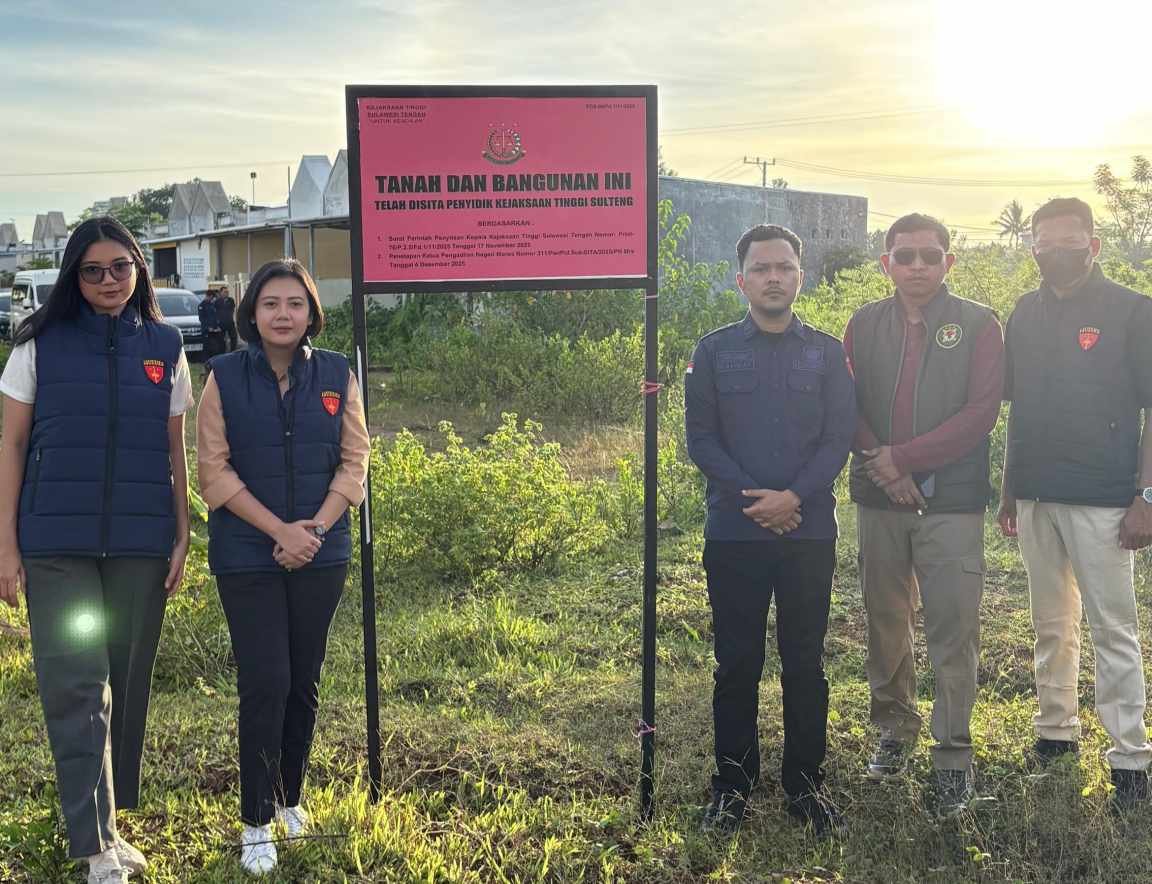 Setelah Ruko 1,2 M di Makassar, Kejati Sulteng Sita Lagi Tanah di Maros Milik Mantan Kades Tamainusi
