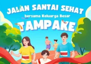 Momentum Natal, Keluarga Besar Tampake Akan Gelar Jalan Sehat Bertabur Hadiah
