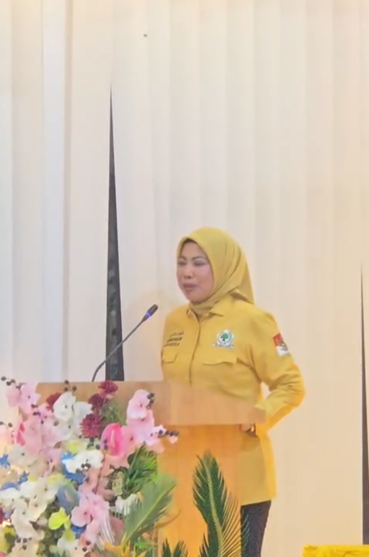 Sampaikan Sambutan, Warda Dg Mamala: 2029 nanti, ini yang betul punya mi”