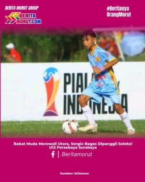 Bakat Muda Morowali Utara, Sergio Bagas Dipanggil Seleksi U12 Persebaya Surabaya