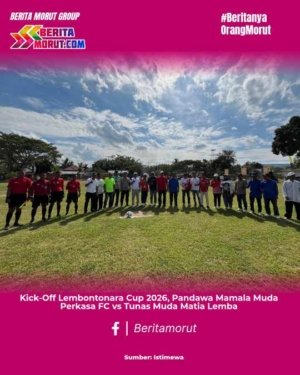 Kick-Off Lembontonara Cup 2026, Pandawa Mamala Muda Perkasa FC vs Tunas Muda Matia Lemba