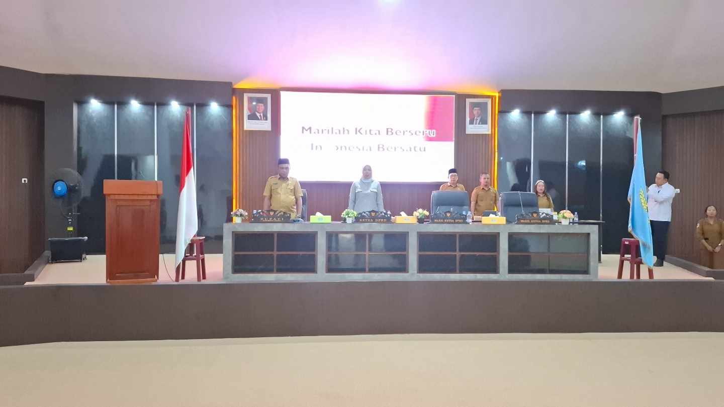 Kursi Kosong di Paripurna Awal Tahun, Dua Unsur Pimpinan, Bupati dan Wabup Morut Absen