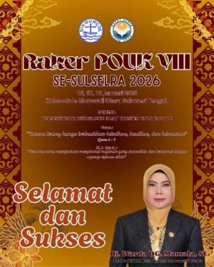 Warda Dg Mamala Dukung Raker POUK Umat Kristiani di Kolonodale
