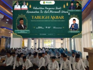 Pelantikan Pengurus IKADI Kecamatan se-Morowali Utara Sukses Digelar
