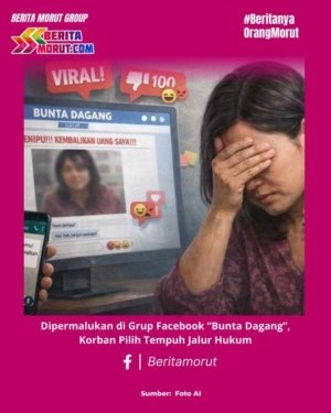 Dipermalukan di Grup Facebook “Bunta Dagang”, Korban Pilih Tempuh Jalur Hukum