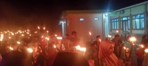 Harmoni Ramadhan di Soyojaya: Polisi Mengawal Pawai Obor, Ayat Suci Menggema