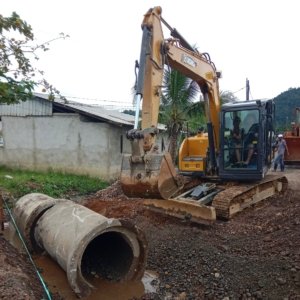 Komitmen Nyata PT GNI, Bantu Infrastruktur Desa Bunta, Bangun Jalan dan Gorong-gorong