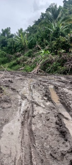 Ini Kondisi Jalan TMDD Lemowalia Habiskan Anggaran Sekitar 2 Miliar