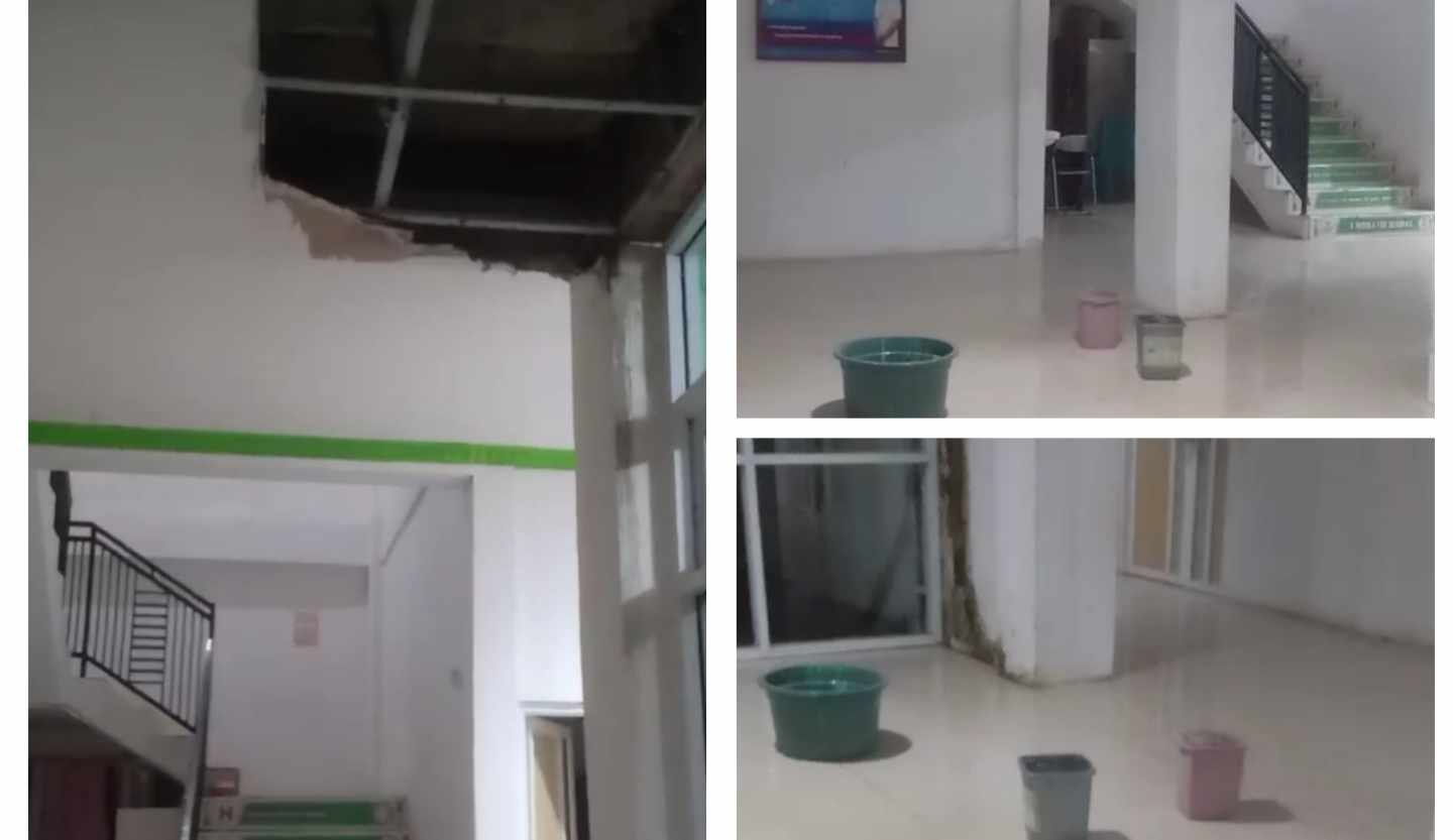 Kondisi Memprihatinkan Puskesmas Tambayoli Saat Hujan, Program “Morut Sehat” Dipertanyakan