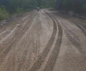 Warga Desa Bimorjaya Keluhkan Jalan Rusak Parah Akibat Aktivitas Hauling PT. Genbha Mineral