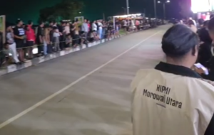 HIPMI Morut Hidupkan Ramadan dengan Lomba Lari 100 Meter, Warga Kolonodale Membludak