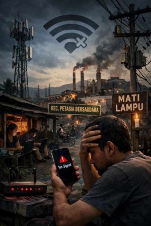 Listrik Padam, Jaringan Tumbang. Persoalan Klasik di Daerah ‘Sorganya” Tambang