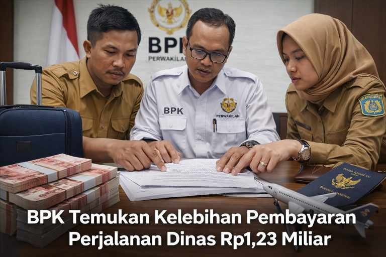 Temuan BPK Perjalanan Dinas di Morowali Utara Kelebihan Pembayaran Capai 1,23 Miliar