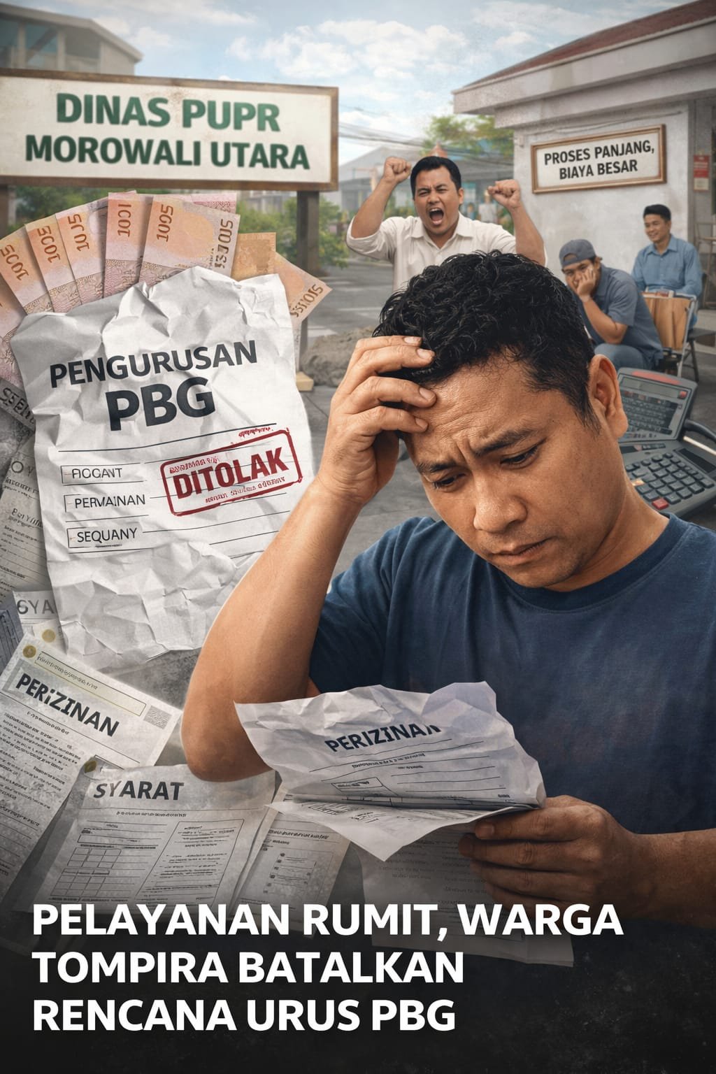 Viral Kasus Yusri Ibrahim Urus PBG Dipersulit, Warga Tompira Batalkan Rencana Urus PBG di Morowali Utara
