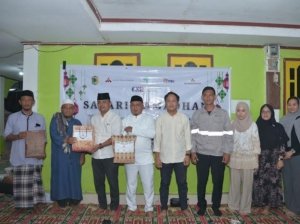 PT NNI Tebar Kebaikan Ramadan, Bukber dan Serahkan Bantuan Al-Qur’an juga Mukena untuk Masjid di Bunta