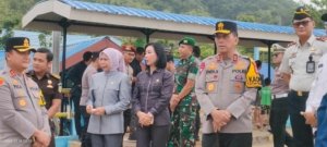 Warda Dg Mamala Dampingi Kapolda Sulteng Tinjau Pos Operasi Ketupat Tinombala 2026 di Morut