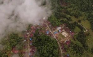 Kabut Tipis Menghiasi Pagi di Koromatantu